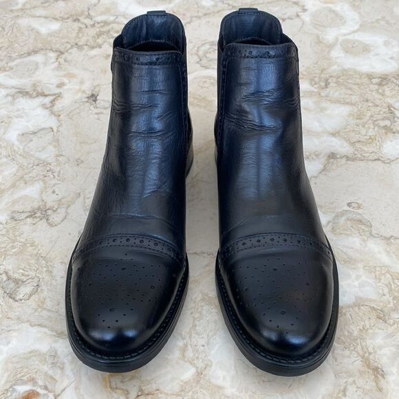 Biotime Adriana Leather Chelsea Boots - Picture 3 of 15